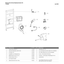 Mepa nextVIT Urinal-Element Unterputz-Spülsystem K3, Systembauhöhe 1200mm, elektronisch, s... MEPA-532013 4027952027844 (Abb. 1)