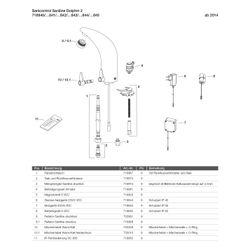 Mepa Sanicontrol Saniline Dolphin2 Waschtischarmatur Kaltwasser/Warmwasser Batteriebetrieb... MEPA-718843 4027952023723 (Abb. 1)