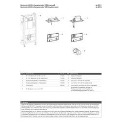 Mepa nextVIT Air-WC-Element mit Spülkasten A31, Lüfter automatisch... MEPA-514821 4027952027462 (Abb. 1)