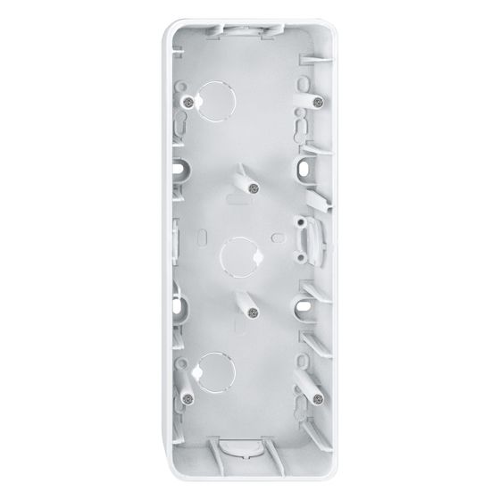 Merten Aufbaugehäuse Atelier-M 1-M 519319, 3fach, 80x224x42mm, Thermoplast, Polarweiß
