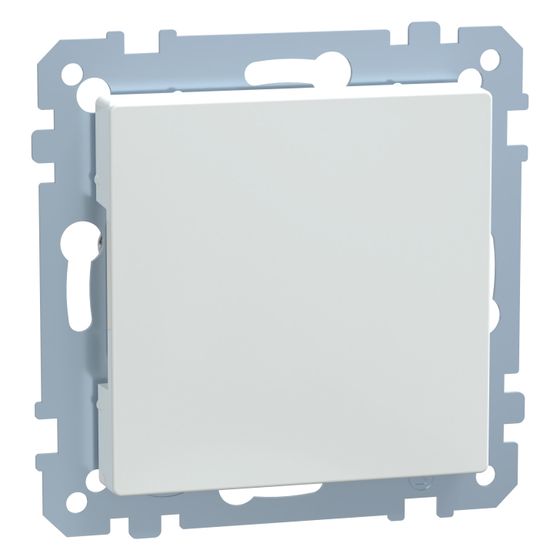 Merten Blindabdeckung System M, 73x73x23mm, Thermoplast, Aktivweiß, 391625