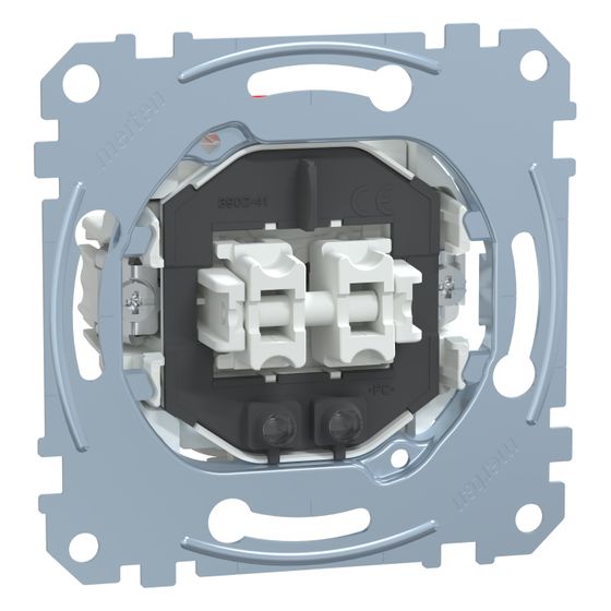 Merten Serienschalter-Einsatz MEG3105-0000, 10A 250V, Unterputz, IP20