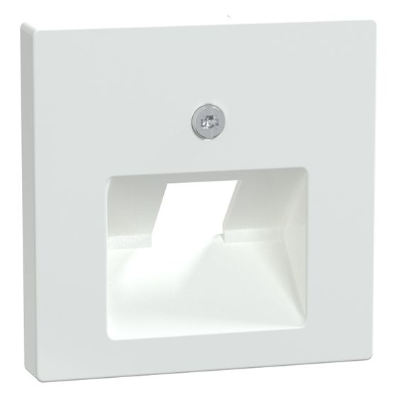 Merten Abdeckplatte System M, 55x55mm, Thermoplast, Aktivweiß, 296225