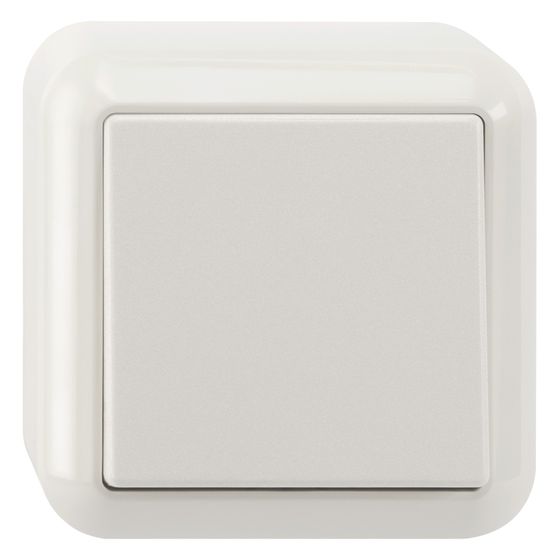 Merten Aus/Wechselschalter MEG3116-8719, 10A 250V, Kunststoff, Polarweiß