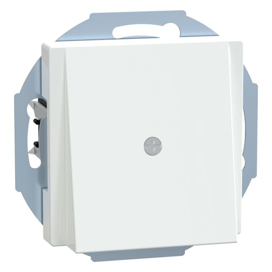 Merten Leitungsauslass System M, 70x70x35mm, Thermoplast, Aktivweiß, 296325