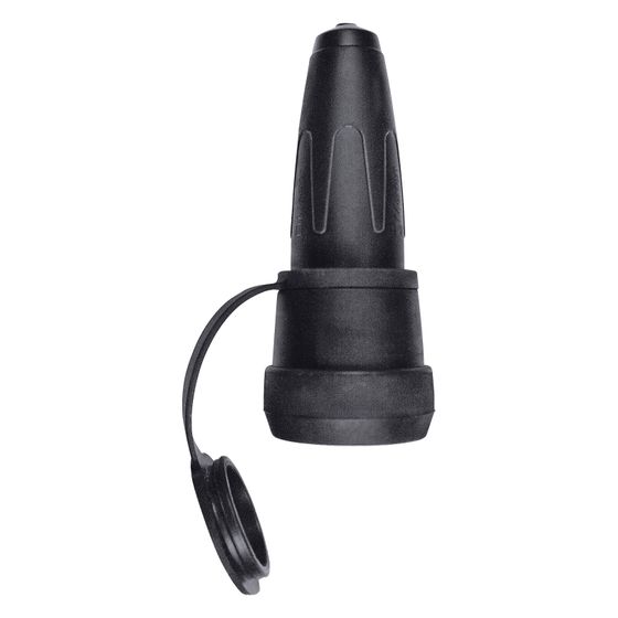 Merten Schutzkontakt-Kupplung HD 173051, 16A 250V IP44, Gummi, Schwarz
