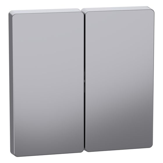 Merten Wippe System Design, 71x71x27mm, Thermoplast, Edelstahl