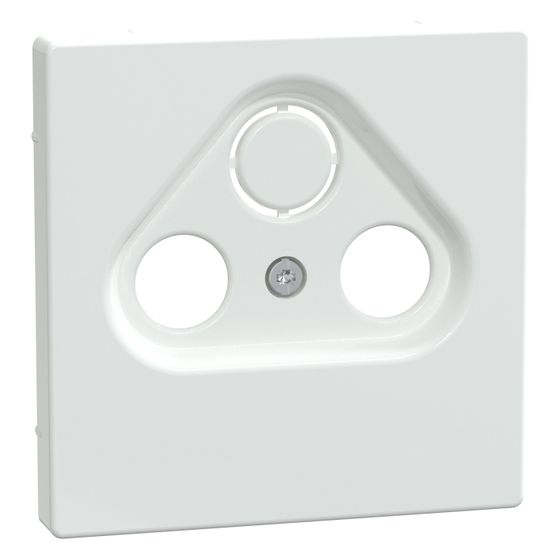 Merten Zentralplatte System Design MEG4123-6035, 71x71x10mm, Thermoplast, Lotosweiß
