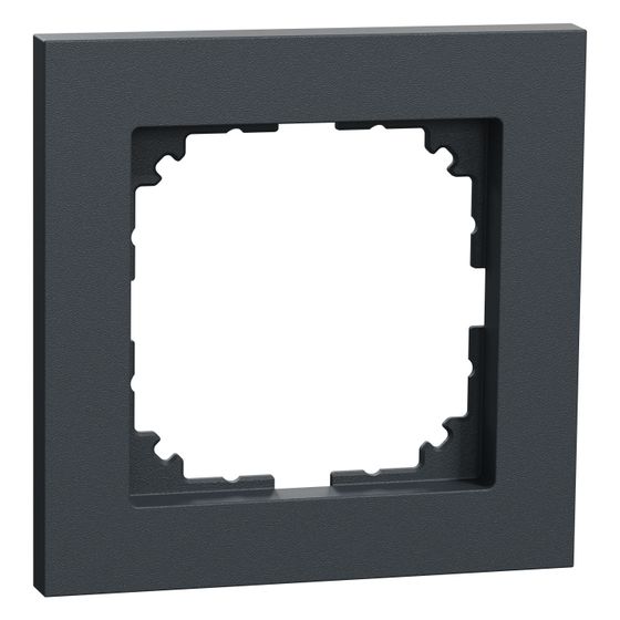Merten Abdeckrahmen M-Pure MEG4010-3614, 82,7x82,7x10,1mm, Thermoplast, Anthrazit