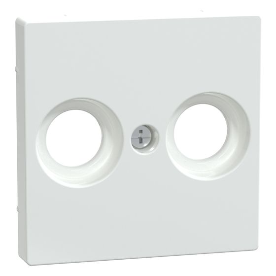 Merten Abdeckplatte System M, 56x56x9mm, Thermoplast, Aktivweiß, MEG4122-0325