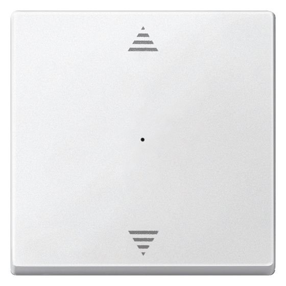 Merten Wippe System M, 55x55mm, Polykarbonat, Polarweiß