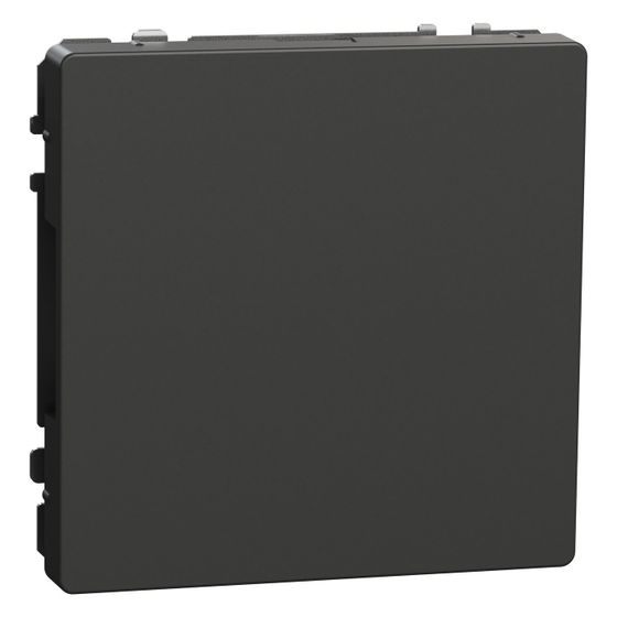 Merten Blindabdeckung, 71x71mm, Thermoplast, Anthrazit