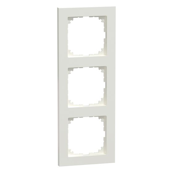 Merten Abdeckrahmen M-Pure MEG4030-3619, 3fach, Thermoplast, Polarweiß