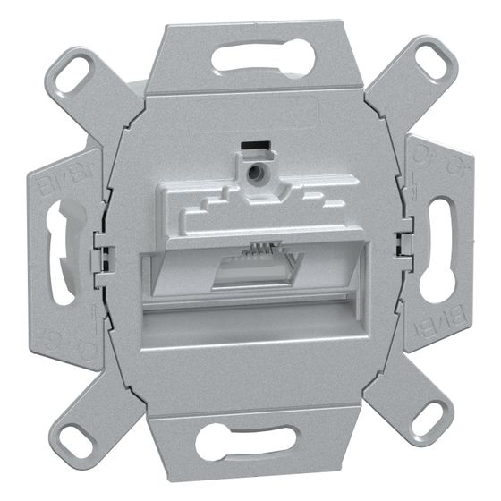 Merten Datenbuchse Merten inserts MEG4530-0000, RJ45 8(8) Kat 6A, 72x72x29mm