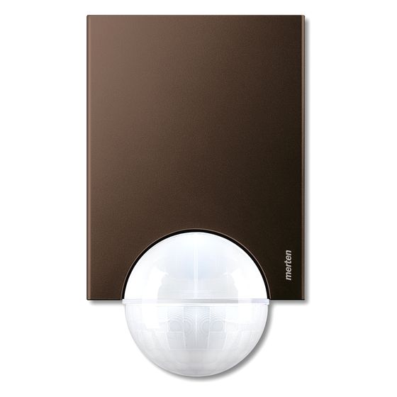 Merten Bewegungsmelder ARGUS 220, 151x93x71mm, Thermoplast, Dunkelbrasil