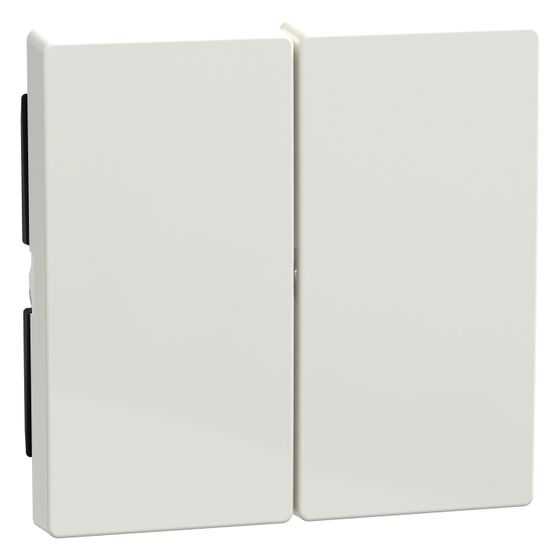 Merten Wippe System M, 71x71mm, Thermoplast, Polarweiß glänzend