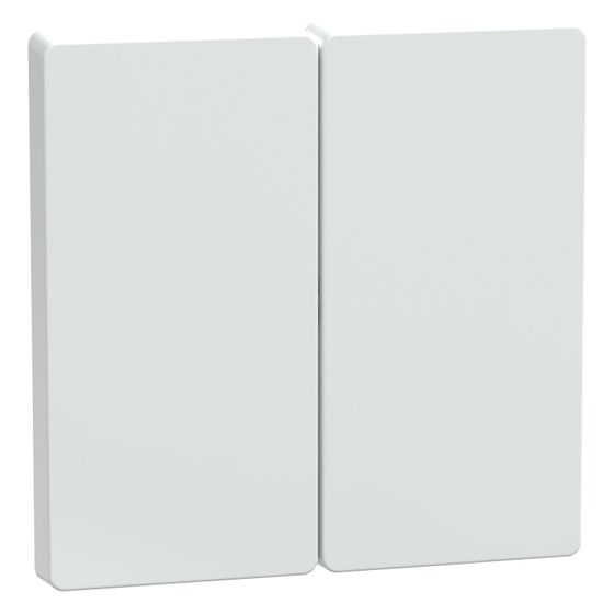 Merten Wippe System Design, 71x71x27mm, Thermoplast, Lotosweiß