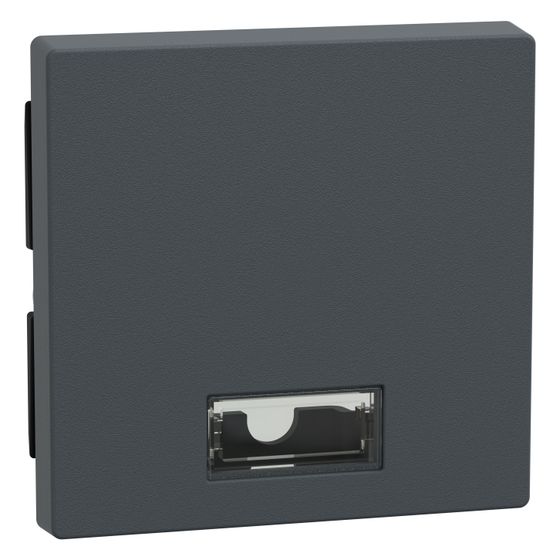 Merten Wippe System M 433814, 71x71mm, Thermoplast, Anthrazit
