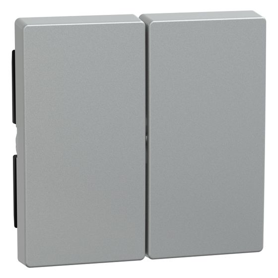Merten Wippe System M für Serienschalter, 71x71mm, Thermoplast, Aluminium