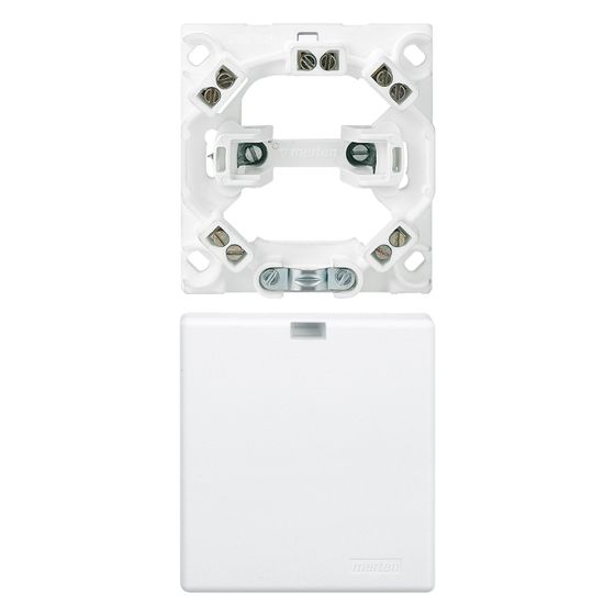 Merten Herdanschlussdose HD 520619, 5x 2,5mm2, Schraubklemme, IP20, Polarweiß