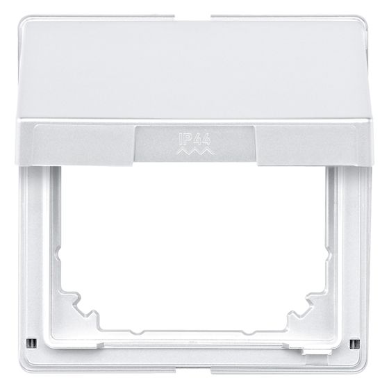 Merten Zwischenring Merten HD Aquadesign, 70x70x17mm, IP44, Thermoplast, Polarweiß