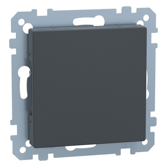 Merten Blindabdeckung System M, 73x73x23mm, Thermoplast, Anthrazit