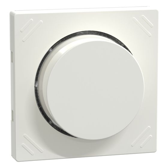 Merten Drehregler-Modul System M, 55x55mm, 230V, Thermoplast, Polarweiß, MEG5252-0319