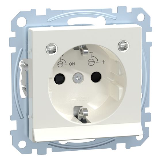 Merten Steckdose System M MEG2304-0319, 16A 250V, Thermoplast, Polarweiß