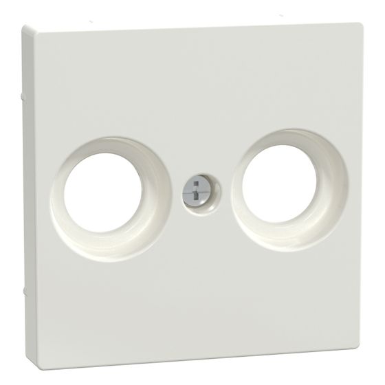 Merten Zentralplatte System M MEG4122-0319, 55x55mm, Thermoplast, Polarweiß glänzend