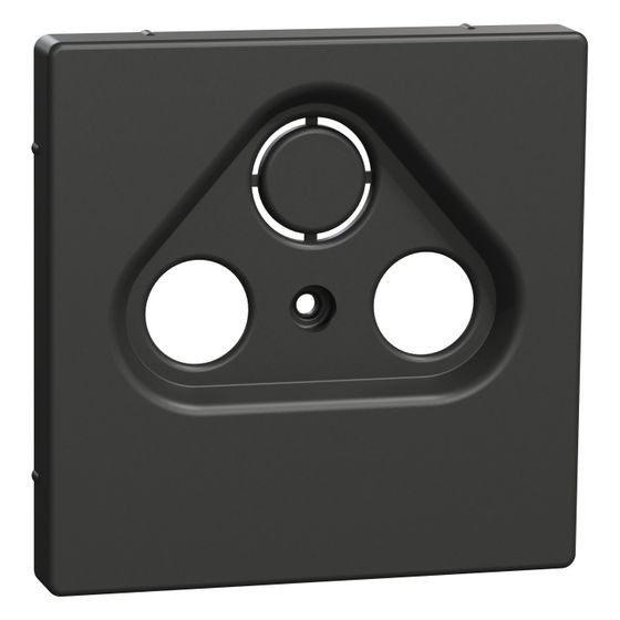 Merten Abdeckplatte System Design, 71x71x10mm, Thermoplast, Anthrazit