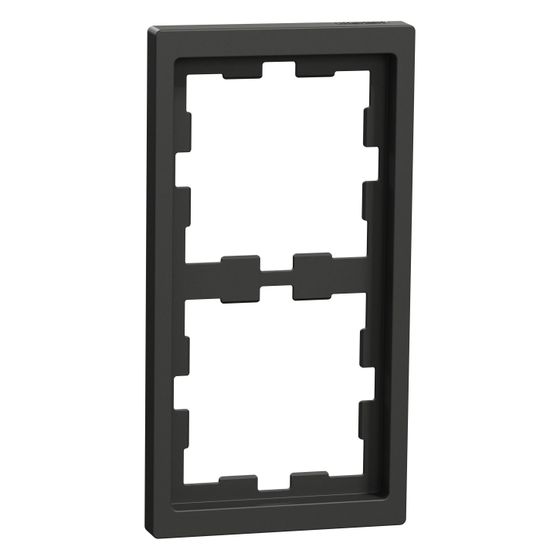 Merten Abdeckrahmen D-Life MEG4020-6534, 163x90x12mm, Thermoplast, Anthrazit