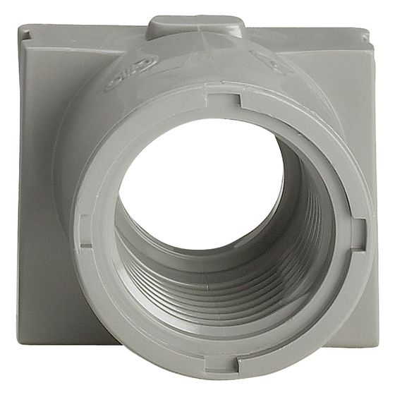 Merten Schieber mit Stutzen Aquastar, M20 x 1,5, Hellgrau