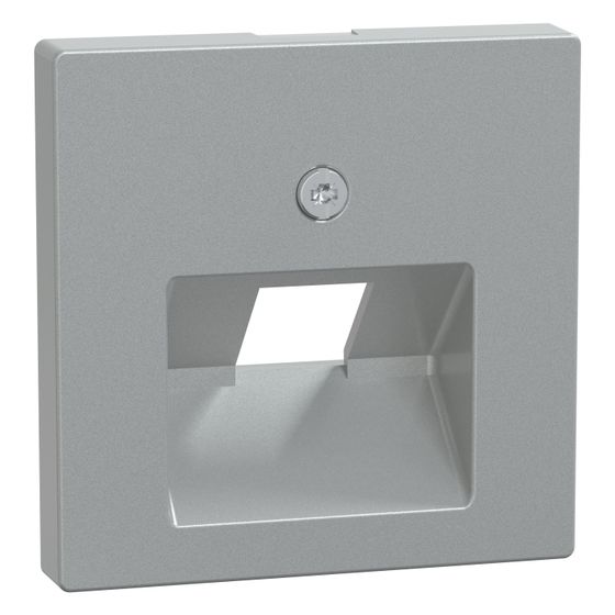 Merten Abdeckplatte System M 298360, 55x55mm, Thermoplast, Aluminium