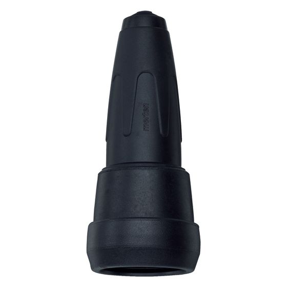 Merten Vollgummi-Schutzkontakt-Kupplung HD, 16A 250V, Gummi, Schwarz, 172951