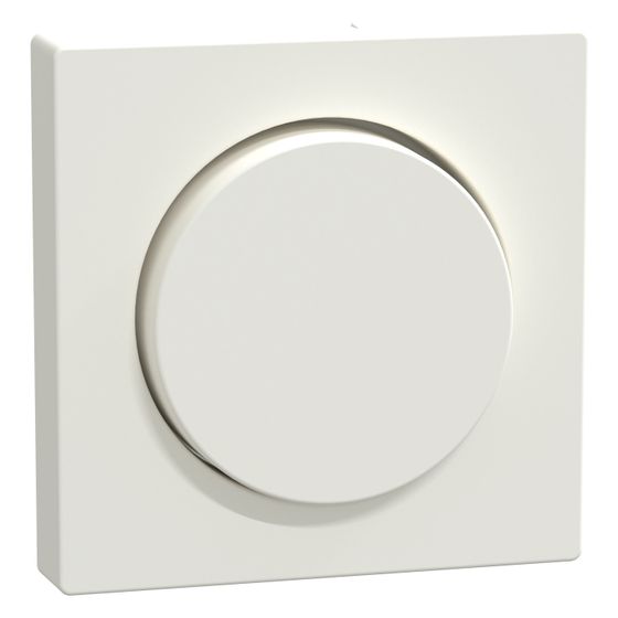 Merten Zentralplatte System M, 55x55mm, Polykarbonat matt, Polarweiß