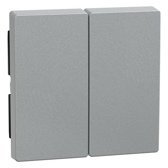 Merten Wippe System M, 55x55mm, Thermoplast, Aluminium