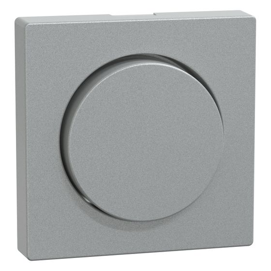 Merten Abdeckplatte System M, 71x71mm, Thermoplast, Aluminium
