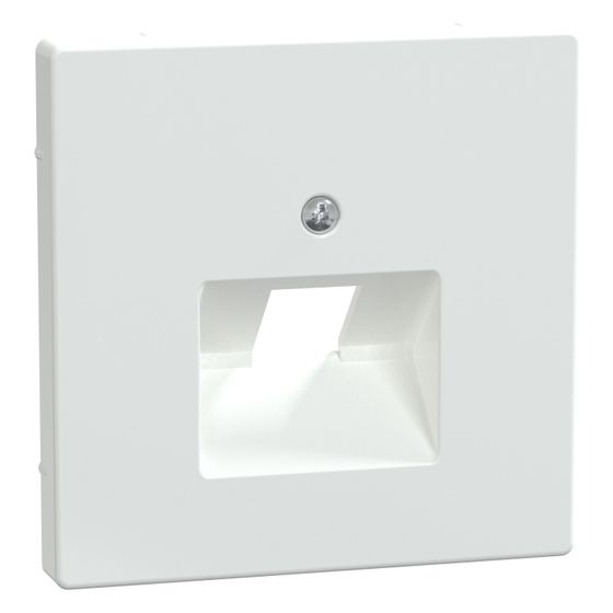 Merten Zentralplatte System Design MEG4521-6035, 71x71x16mm, Kunststoff, Lotosweiß
