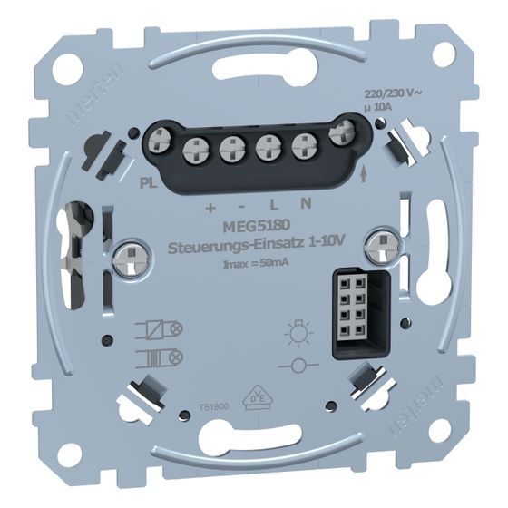 Merten Steuerungs-Einsatz 1-10 V, 230V 10A IP20 73x73x32mm, MEG5180-0000