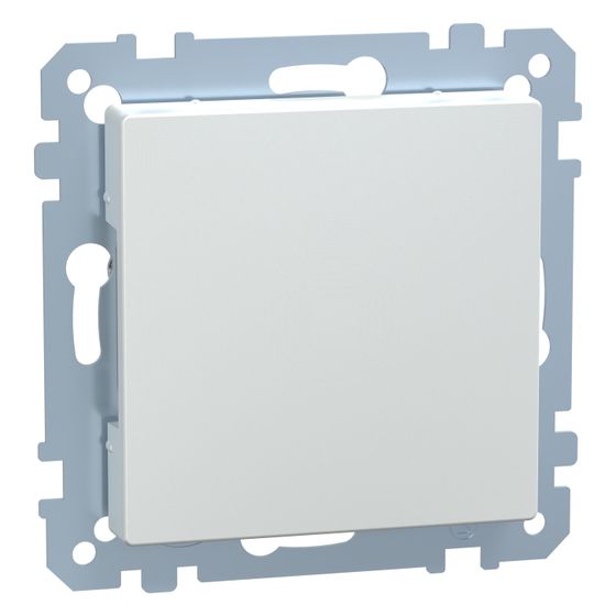 Merten Blindabdeckung System M, 55x55mm, Thermoplast, Aluminium
