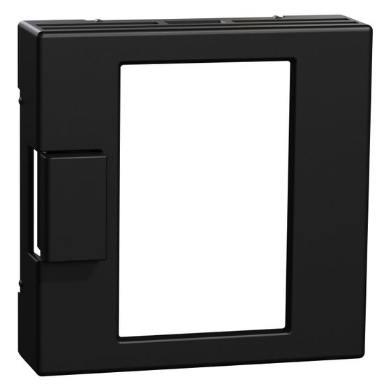 Merten Abdeckplatte System M MEG5775-0403, 74x74x21mm, Thermoplast, Schwarz