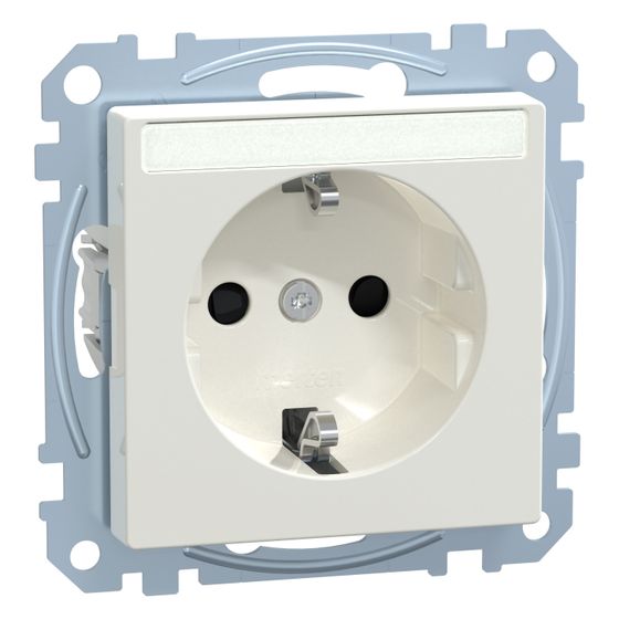 Merten Steckdose System M MEG2302-0319, 16A 250V, Thermoplast, Polarweiß