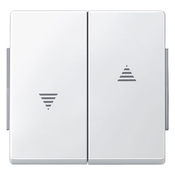 Merten Wippe HD Aquadesign, IP44, Thermoplast, Polarweiß RAL 9010, 343419