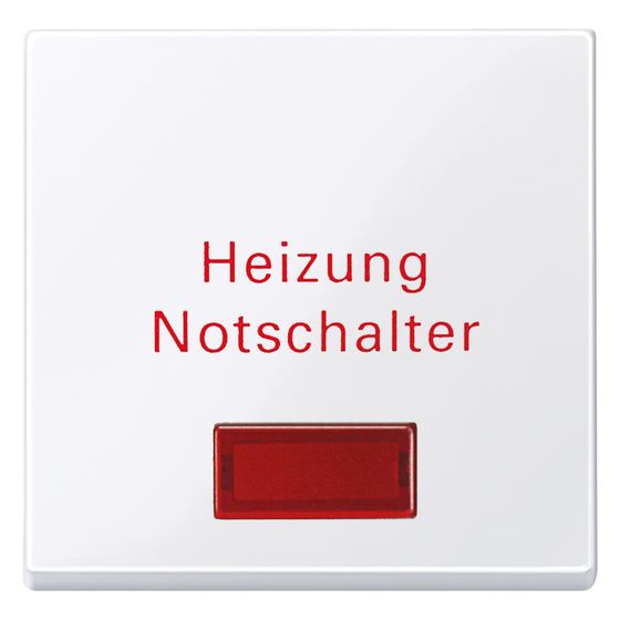 Merten Wippe System M, 55x55mm, Polykarbonat, Aktivweiß
