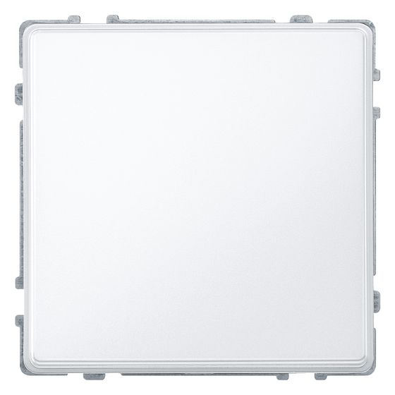 Merten Blindabdeckung AQUADESIGN, 71x73x17mm, Polykarbonat, Polarweiß