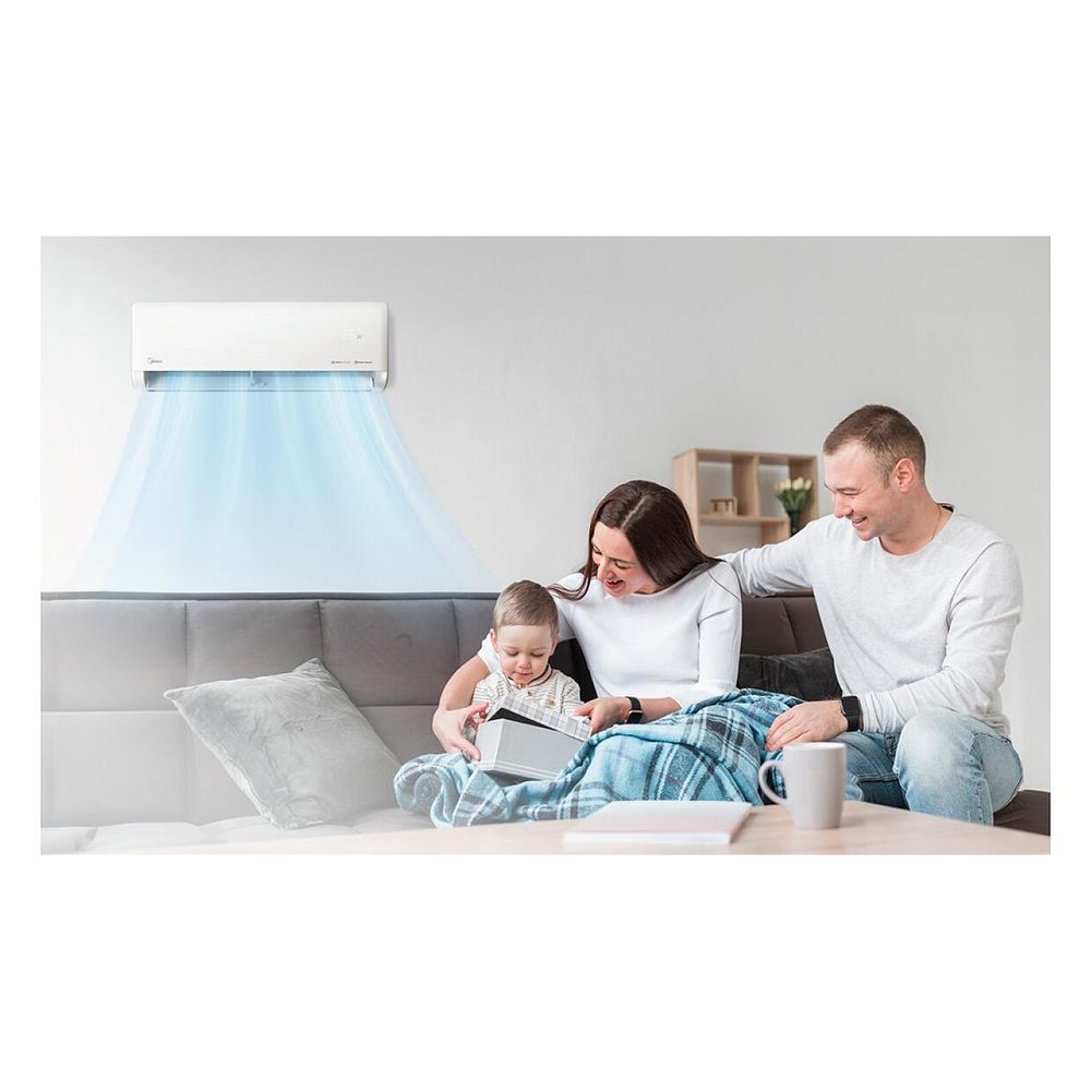 Midea Single-Split Klimagerät Solstice Inneneinheit wandhängend R32, 5,0kW, 230V, Wei... MIDEA-EZ-18RD6-I 6938187386713 (Abb. 7)