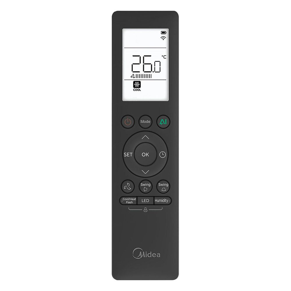 Midea Single-Split Klimagerät Solstice Inneneinheit wandhängend R32, 7,0kW, 230V, Sc... MIDEA-EZB-24RD6-I 6938187386850 (Abb. 6)