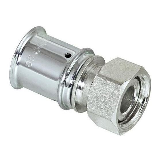 Multitubo Press-Verschraubung IG 16mmx3/4Z
