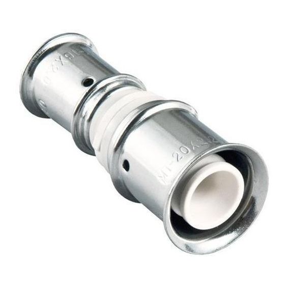 Multitubo Press-Kupplung reduziert aus PPSU 20x16mm