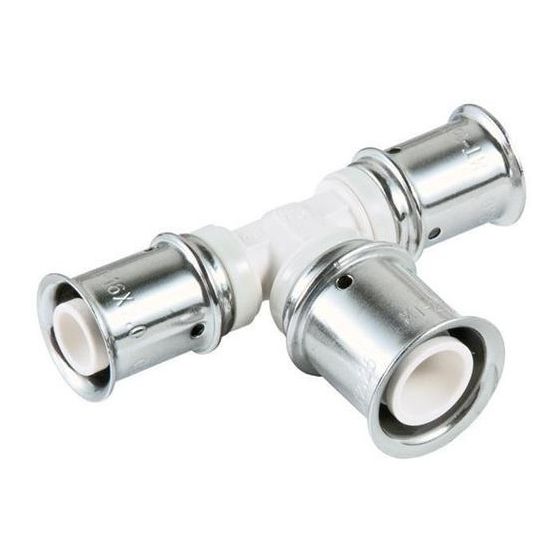 Multitubo Press-T-Stück aus PPSU 16x16x16mm